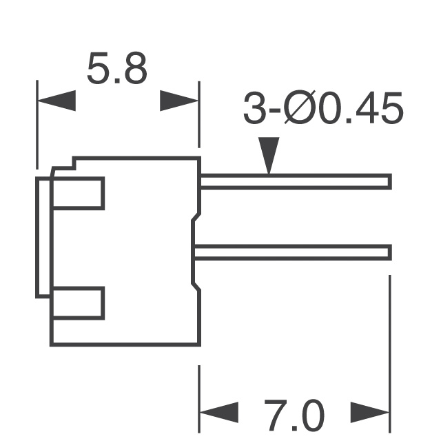 CT6EP502 Nidec Copal Electronics  Trimmer Potentiometers